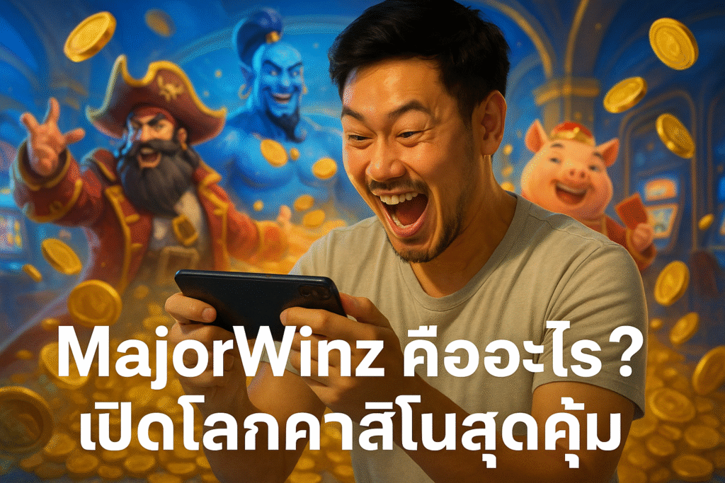 MajorWinz คืออะไร? เปิดโลกคาสิโนสุดคุ้ม