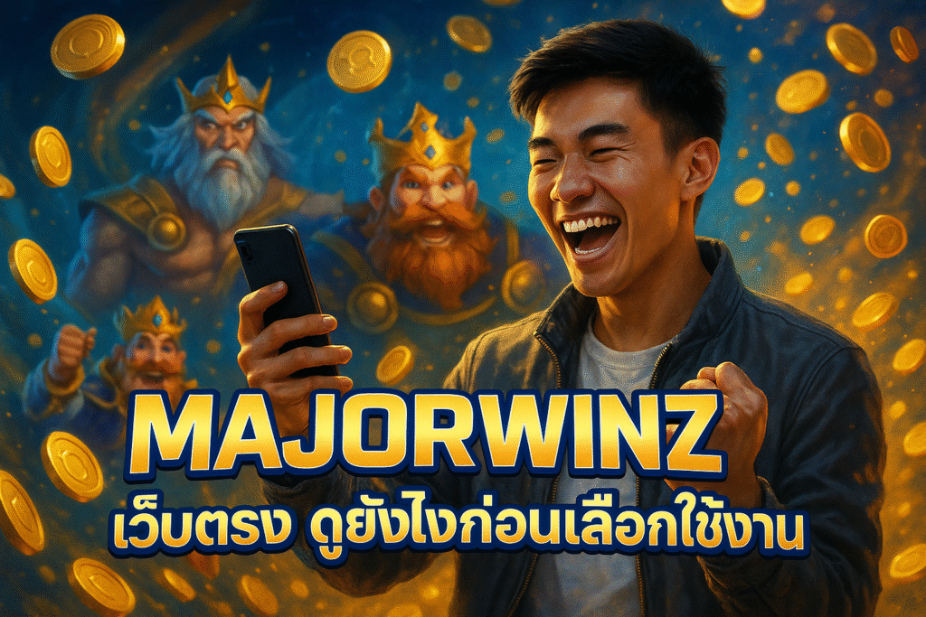 MAJORWINZ เว็บตรง ดูยังไงก่อนเลือกใช้งาน