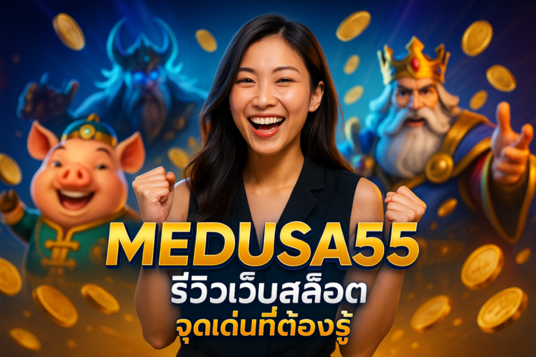 MEDUSA55 รีวิวเว็บสล็อต จุดเด่นที่ต้องรู้